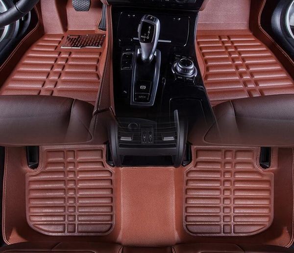 

for fit dodge journey 20092017 new car floor mats waterproof pu leather