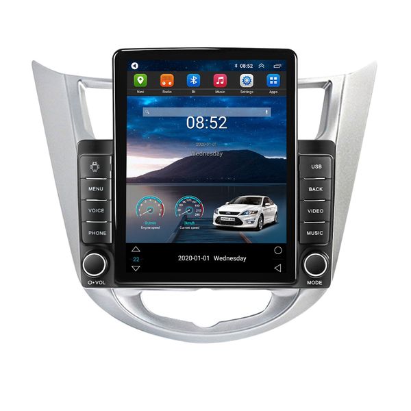

9 inch touch screen android car video gps for 2011-2013 hyundai verna with wifi 3g bluetooth mirrorlink