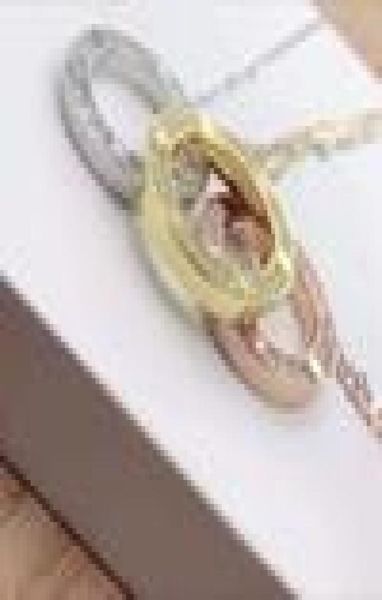 

50off full cz stainless steel love necklaces pendants fashion choker neckla, Silver