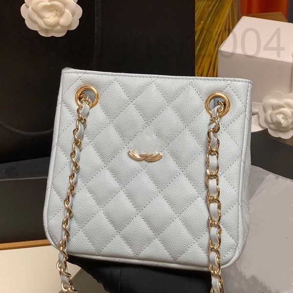 

evening bags designer 2022 new fashion leather caviar ball pattern tote bucket bag single shoulder cross p2pv