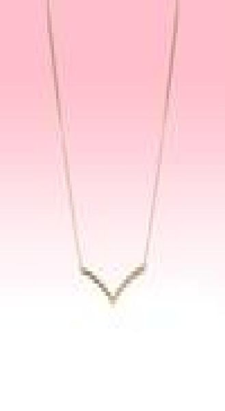 

yellow gold plated polished wishbone necklace women wedding gift for pandor, Silver