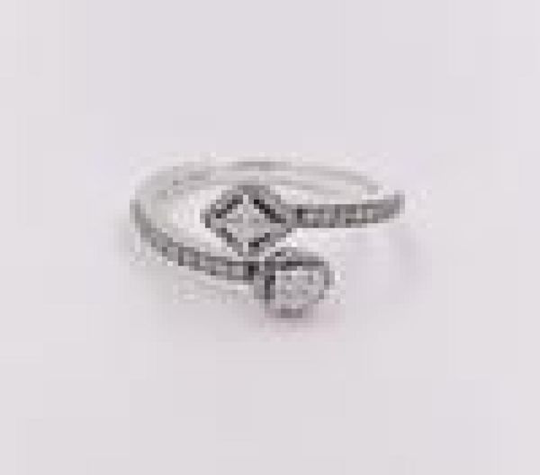 

abstract elegance clear cz band rings authentic 925 sterling silver ringsfi