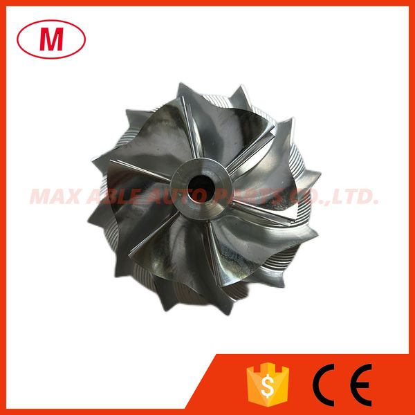 

gt15-25 433256-0003 37.91/49.00mm 6/6 blades high performance turbocharger turbo billet compressor wheel/aluminum 2618/milling wheel for 466