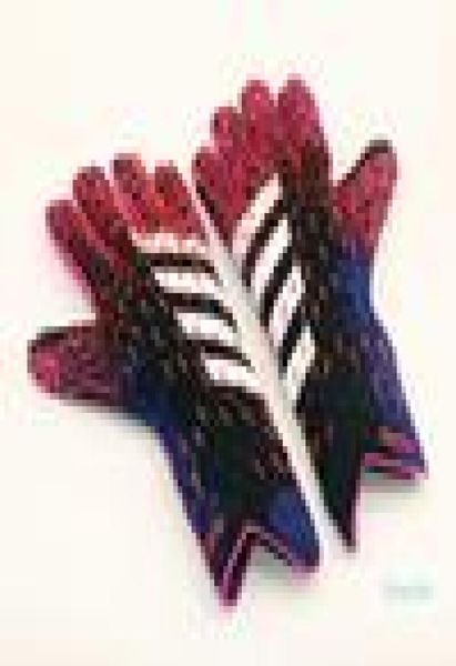 

jusdon adults goalkeeper gloves soccer gloves football gloves 3mm latex wit, Black