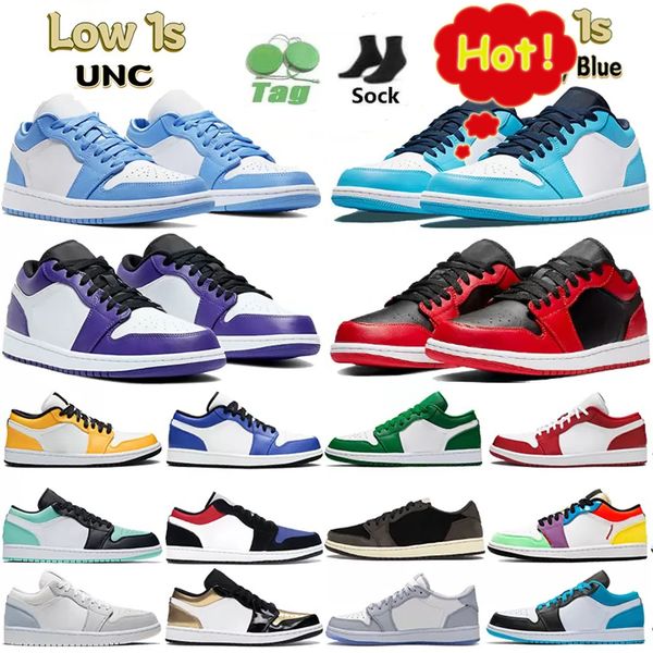 

jumpman 1s low basketball shoes running shoe white camo reverse dark mocha fragment unc wolf grey black bred toe orange obsidian mens womens