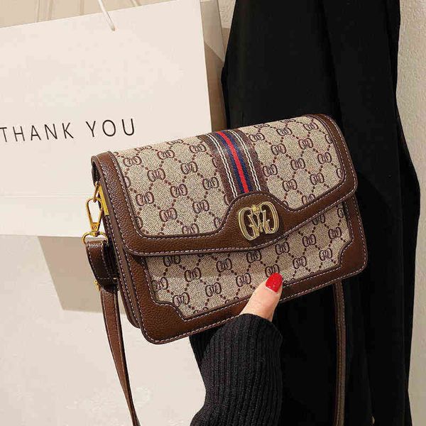 

75% off factory online clearance high sense ins 2022 new fashion single shoulder messenger bag versatile net red broadband small square wome