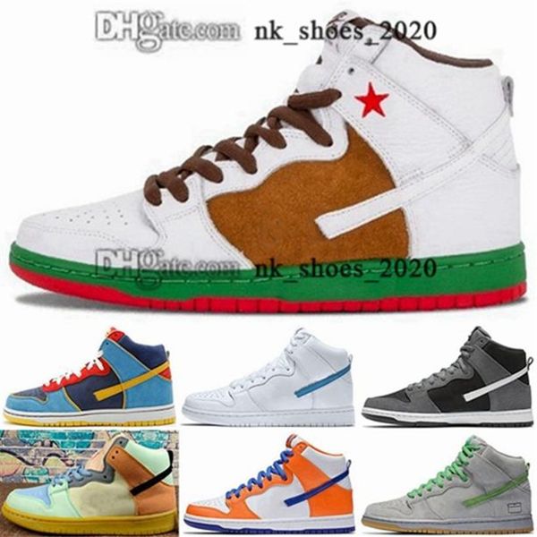 

46 5 12 sneakers dunksb high mens sb shoes zapatillas youth size us trainers casual 35 eur men dunks platform women scarpe big277p, Black;red
