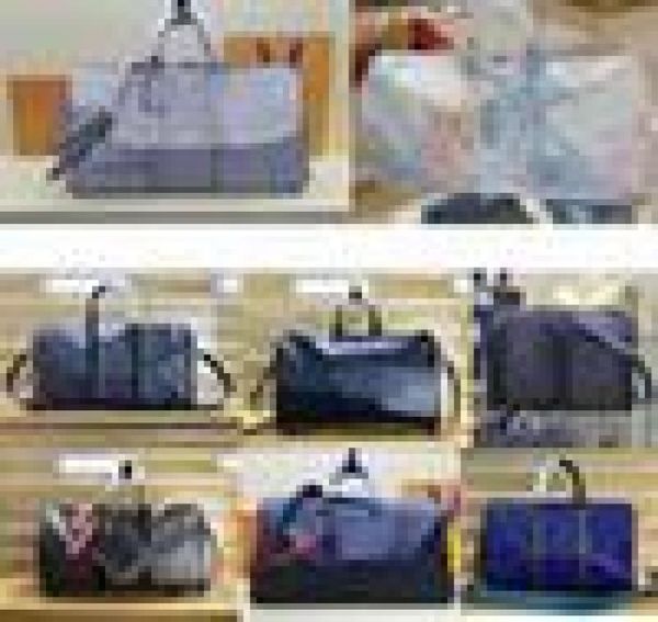 

duffel bags graffiti mens womens pastels colors travel keepall 55 mosaic sp