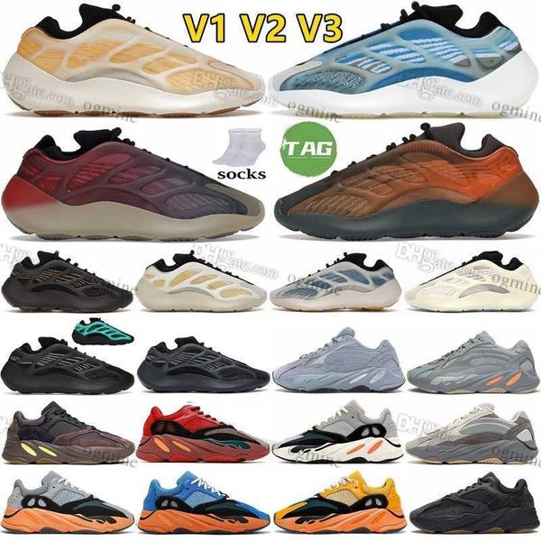 

casual shoes 700 v3 v2 copper hi-res red mono boosts''yezzies''700, Black