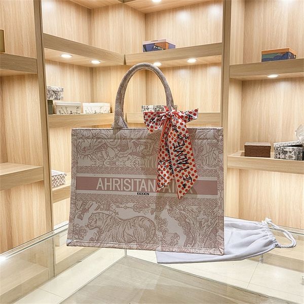 

tote bag one off 2022 high korean portable fashion tiger shoulder quality versatile bags 20% shopping new messenger letter trendy mpors