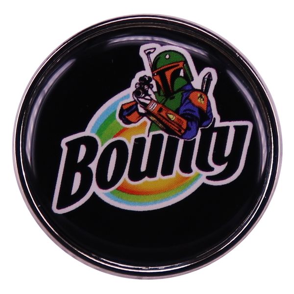

stars war bounty x hunter enamel pin backpack pins badge brooch jewelry gifts, Blue