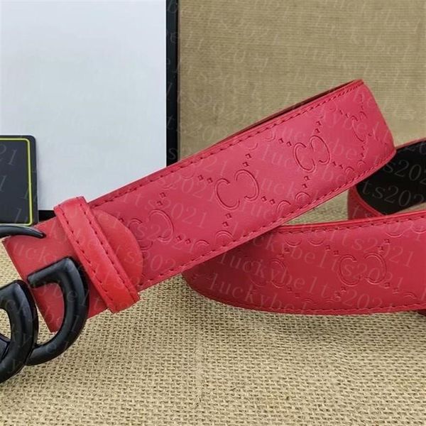 

men designers belts classic fashion luxury casual letter smooth buckle womens mens leather belt width 3 8cm with orange box dtfhdf2130, Black;brown