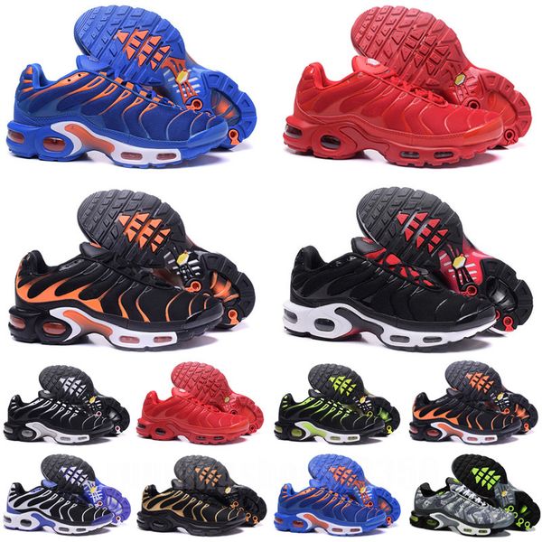 

tn plus running shoes mens sunset black white volt glow hyper pastel blue oreo voitage purple women breathable sneaker trainer outdoor sport, Black;brown