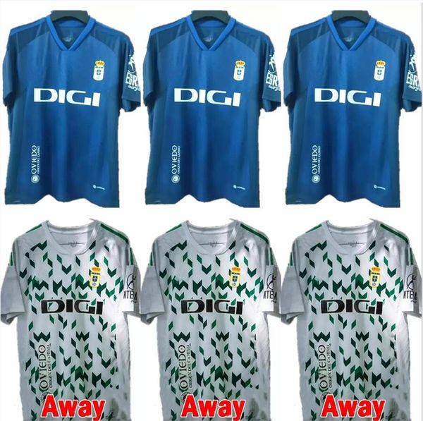 

2022 2023 real oviedo camisetas de futbol 22 23 soccer jerseys home away barcenas johannesson ibra football shirt kit r.folch y.mossa footba, Black;yellow