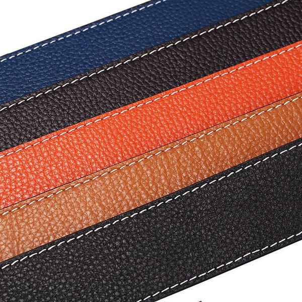 

designer belts luxury brand 7 colors faux leather 3 4cm width black gold silver h letter alloy buckle belt for mans and womens wit203v, Black;brown