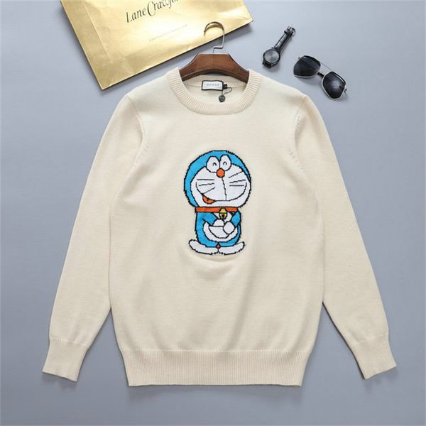 

22ss men's women's wear designer angel knit hoodie sweater sweatshirt street t-shirt loose couple luxury goose canada jacket asian, White;black