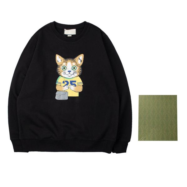 

men's plus tees polos letter knitted sweater in autumn / winter 2022 knitting machine e custom detail crew neck cotton 24nw5, Black;brown