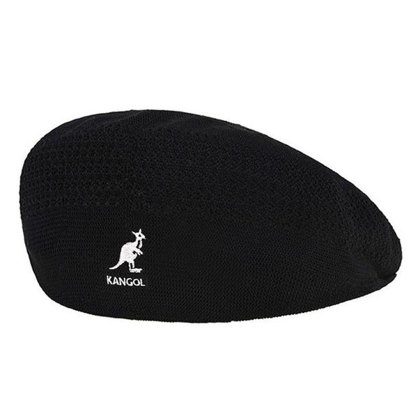 

kangol knitting mesh kangaroo wool four seasons british retro beiya same versatile beret berets273k, Blue;gray