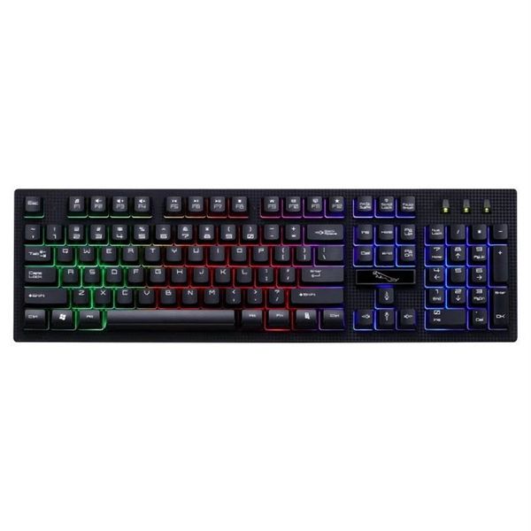 

computer keyboard backlit gaming keyboards for deskusb wired illuminous gamer office led backlights pc keypad2695