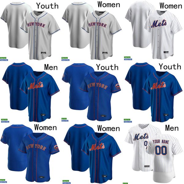 

baseball jersey men women new 19 mark canha 2 dominic smith 18 darryl strawberry 17 keith hernandez 31 mike piazza 48 jacob degrom 41 tom se, Blue;black