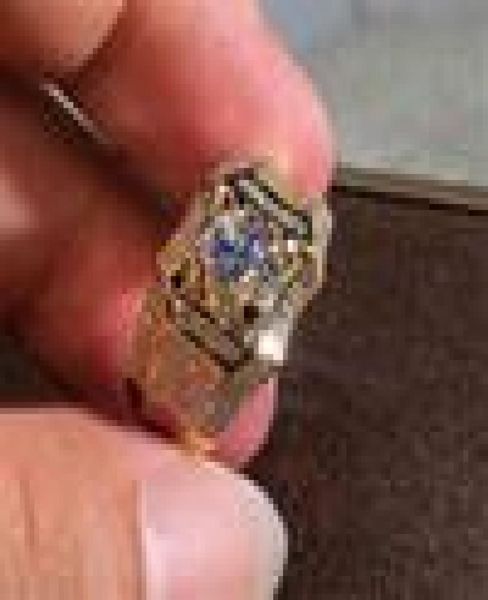 

14k gold 3 carats diamond ring for men rock 14k gold jewelry anillo esmalta, Silver
