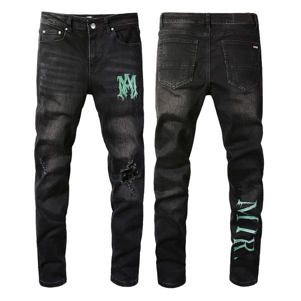 

purple jeans arrivals mens designer denim jeans pants holes trousers biker men's clothing sell932424, Blue
