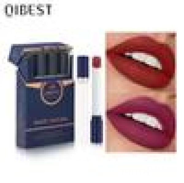 

qi type 4pcs cigarette shape lipstick matte waterproof longlasting smo