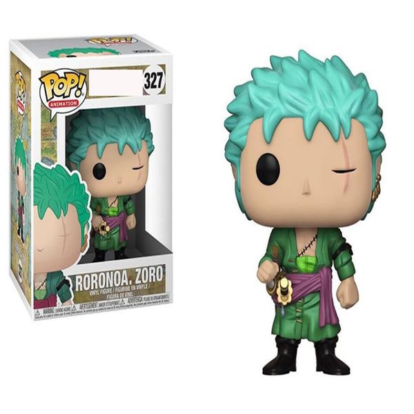 

funko pop figures one piece hand-made zoro zoro doll decoration model toy sailing king 327#183m
