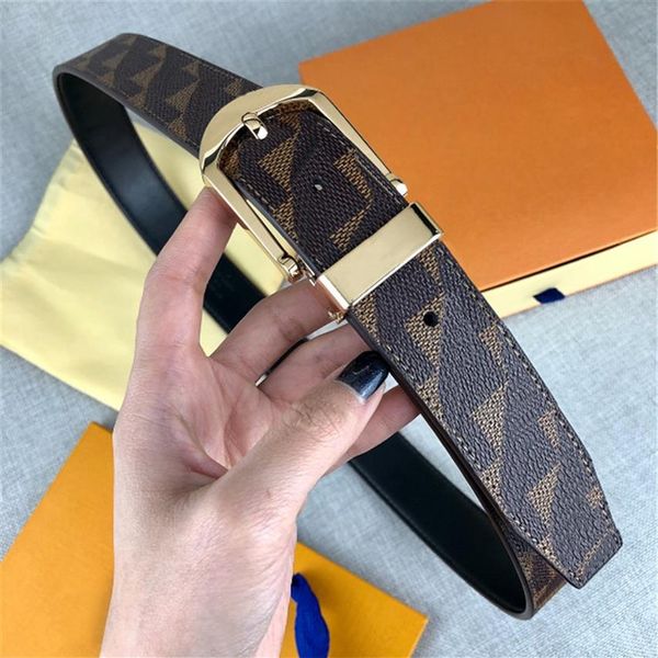 

belts mens womens belt casual needle buckle 16 model fashion style width 3 5cm highly quality235i, Black;brown