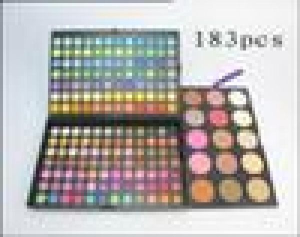 

183 color makeup sets 168 matte eyeshadow 9 blushes 6 bronzers powder highl