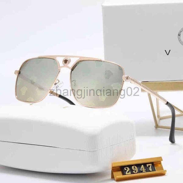 

designer versage sunglasses cycle luxurious fashion new men's women's leisure and versatile trend vintage baseball sport summer su, White;black