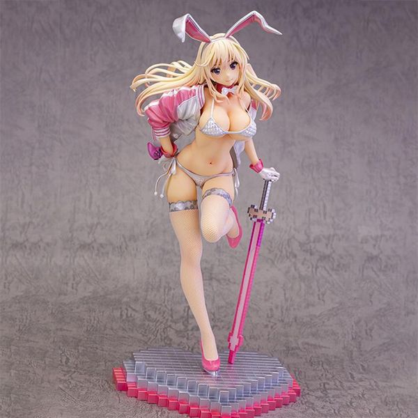 

skytube girls zimakupiza yuu usada bunny illustration by saitom pvc action figures anime bunny gril figure toys t200910328f