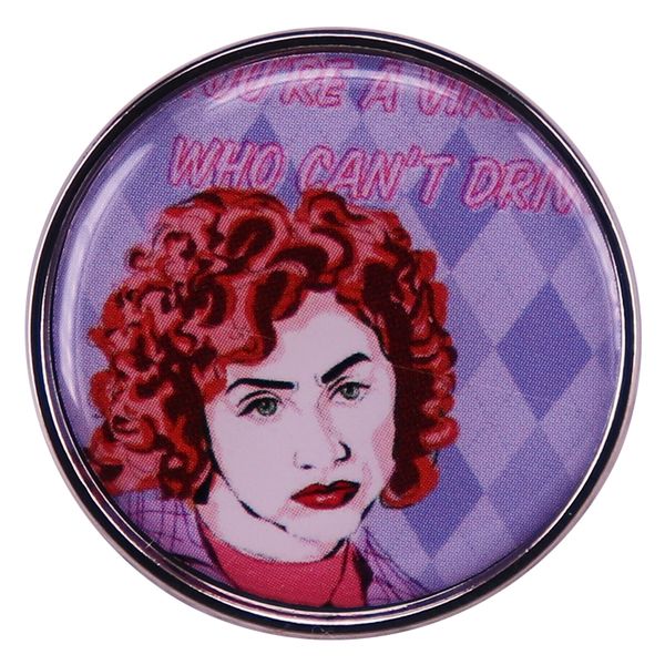 

clueless movie you're a virgin who can't drive enamel pin backpack pins badge brooch jewelry gifts, Blue