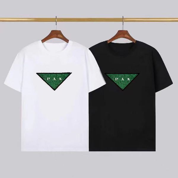 

famous men's t shirt letter print round neck short sleeve black white fashion men women t shirts asia size m-3xl, White;black