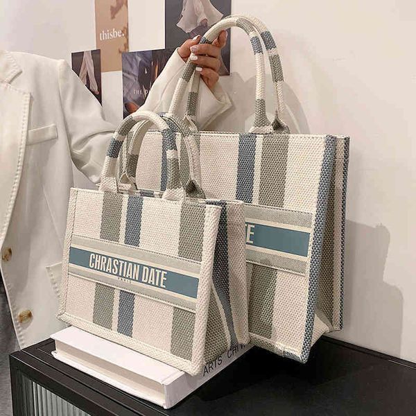 

65% off outlet online wholesale college students' class women's 2022 summer new fashion net red canvas bag foreign style portable