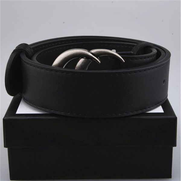 

men's designer belt black fashion 3 8cm largeg gold & pearl buckle original box213b, Black;brown