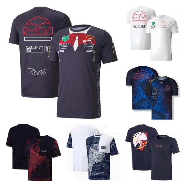 

f1 t-shirt summer formula 1 motorsport short-sleeved t-shirt racing sports enthusiasts team uniform jersey same car logo tee workwear