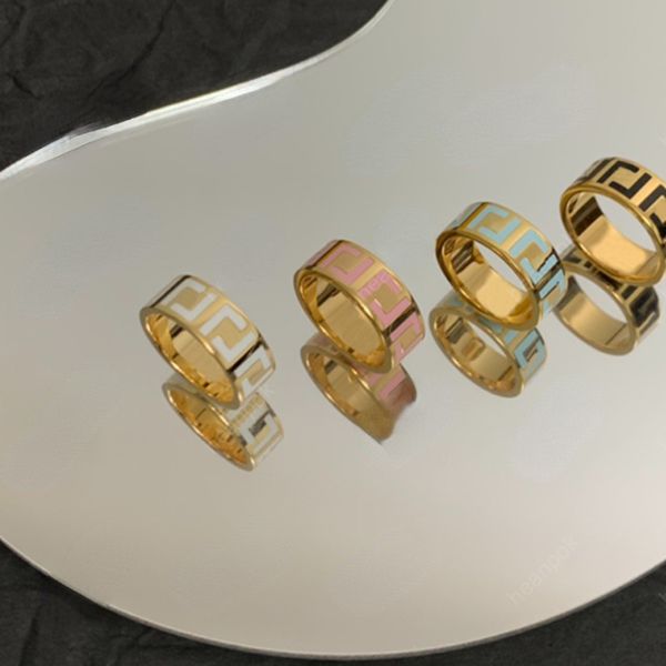 

luxurys designers ring jewelry designer gold s engagements for women love letters f brand necklaces box high quality, Silver