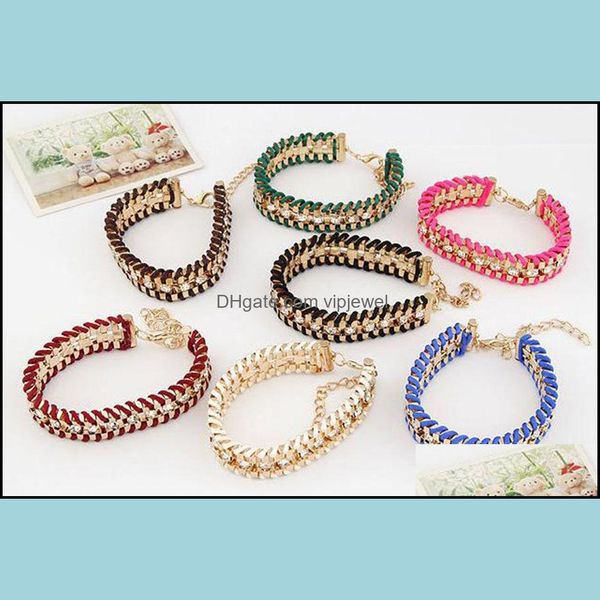 

charm bracelets charms diamond ated bangle colorf love friendship bangles drop delivery 2021 jewelry vipjewel dhdwz, Golden;silver