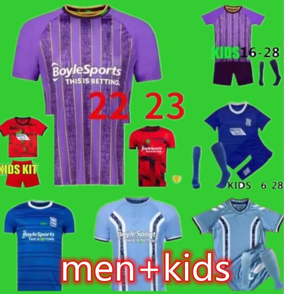 

22 23 birmingham soccer jersey deeney bela mcgree city fc middlesbrough 2022 2023 coventry home away payero pedersen dean sunjic men kids fo, Black;yellow