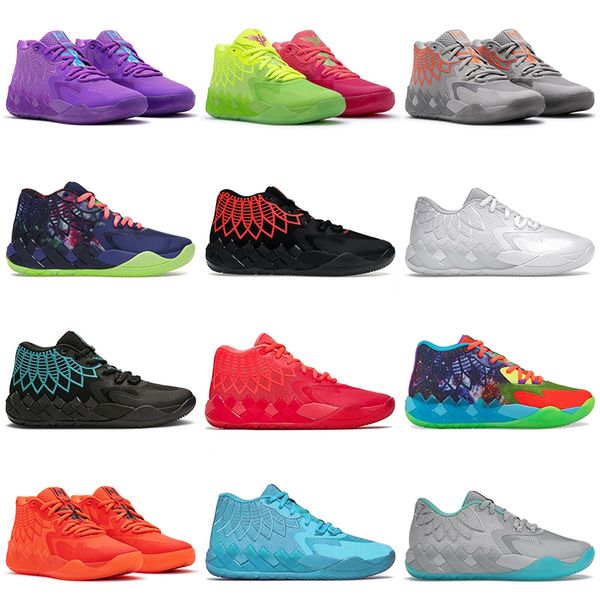 

mb.01 trainers basketball shoes morty sneakers lamelo ball queen city rick sports