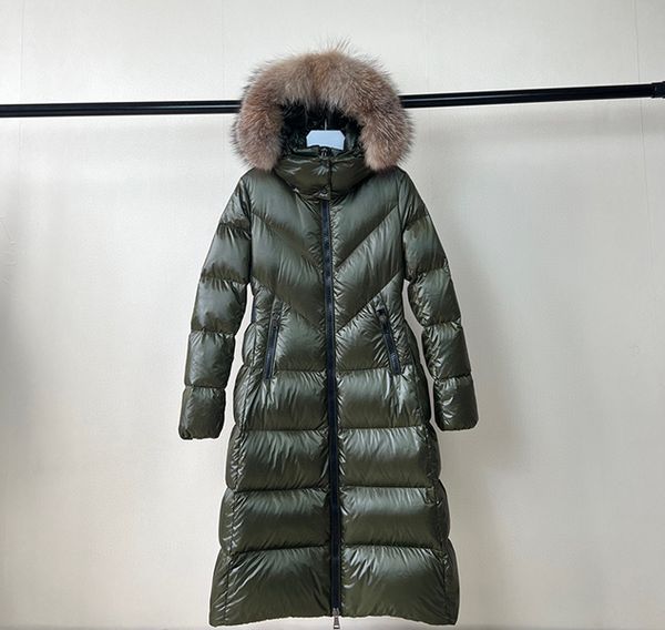 

women's down & parkas 2022 winter jacket women long parka warm slim coat woman puffer oversized padded outwear, Black
