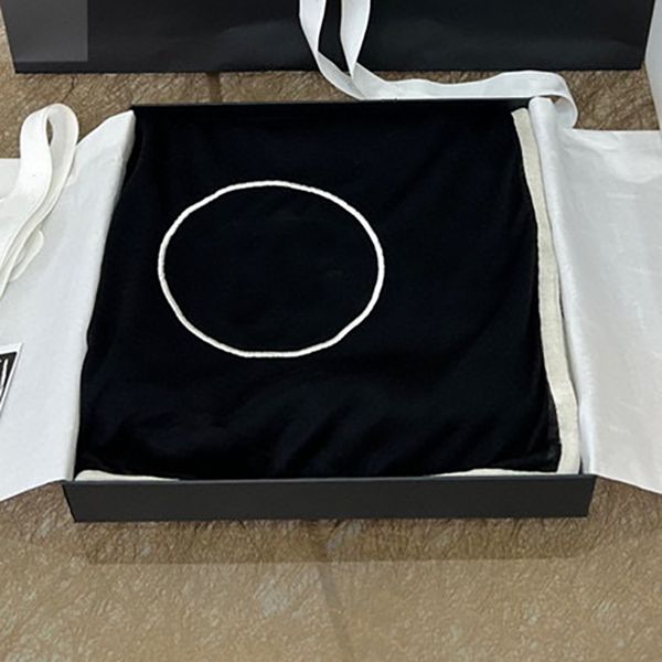 

fashion luxury scarves c cashmere brand embroidery autumn winter designer scarf shawl for women classic warm wholesale stole 200x100cm black, Blue;gray