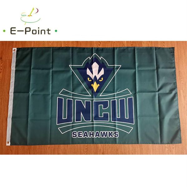 

ncaa unc wilmington seahawks flag 3 5ft 90cm 150cm polyester flag banner decoration flying home & garden flag festive gifts2978