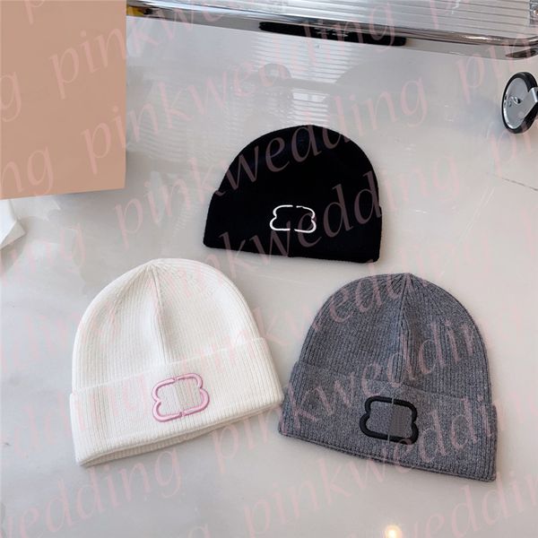 

autumn warm wool beanies letter skull cap high elastic soft knitted hat outdoor vacation beanie hats, Blue;gray