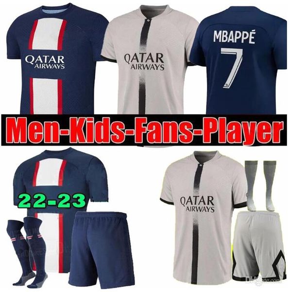 

psgs messis mbappe neymar jr soccer jersey 22 23 football shirt, Black;yellow