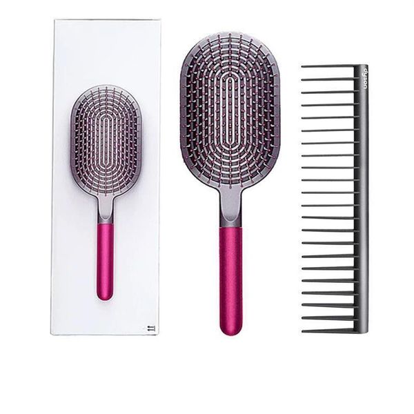 

styling set brand designed detangling comb suit and paddle hair brushes fast ship in stock good-quality dysoon350y, Silver