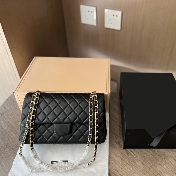 

22a womens lambskin quilted bags classic double flap ghw crossbody shoulder multi pochette handbags 25cm