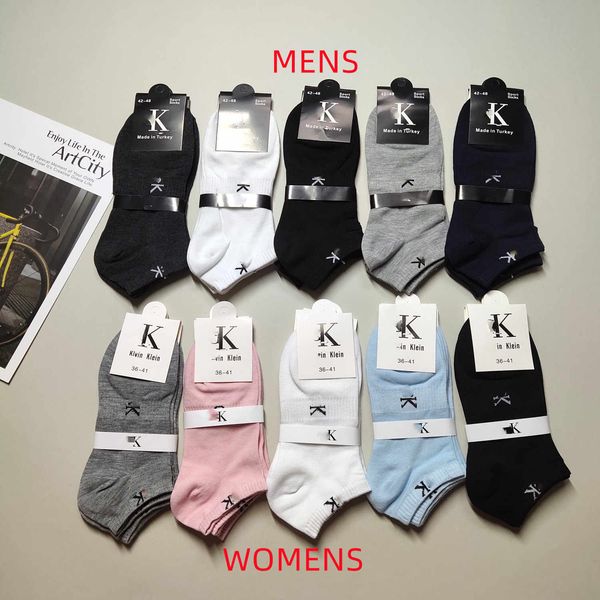 

designer mens womens socks five pair luxe sports winter mesh letter printed sock embroidery cotton man 42-48 woman 36-41 1 boxs 10 pcs, Black