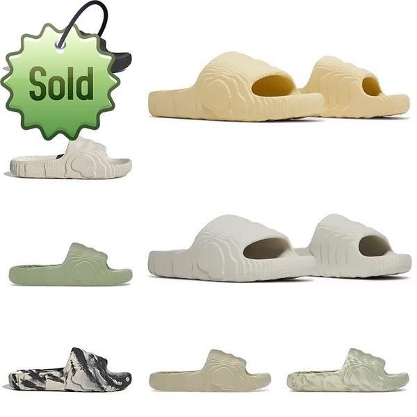 

sold men women slippers slides sandals designer sliders slip-on flip flops magic lime desert sand black grey mens outdoor slipper slide sand
